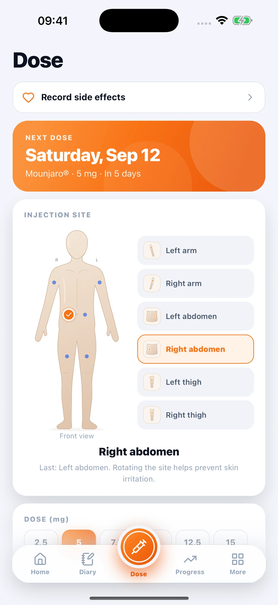 myMON — Your injection site